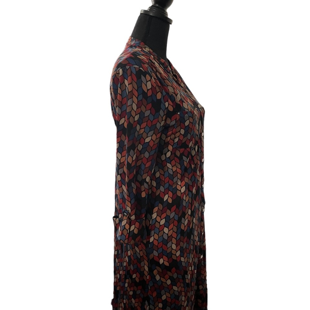 Ava & Grace Women’s Long Sleeve Dress -Fall Multicolor- Size Small - Picture 10 of 10